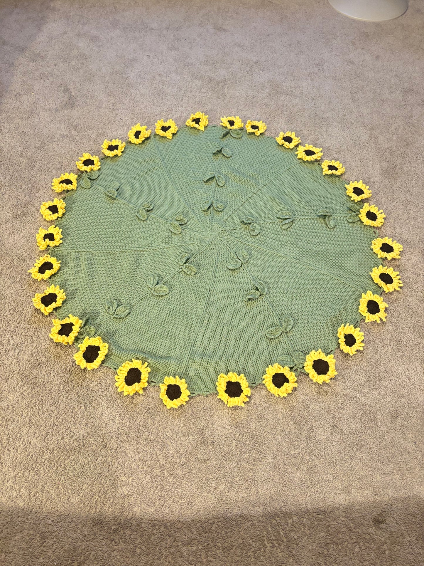 Sunflower Bouquet Blanket